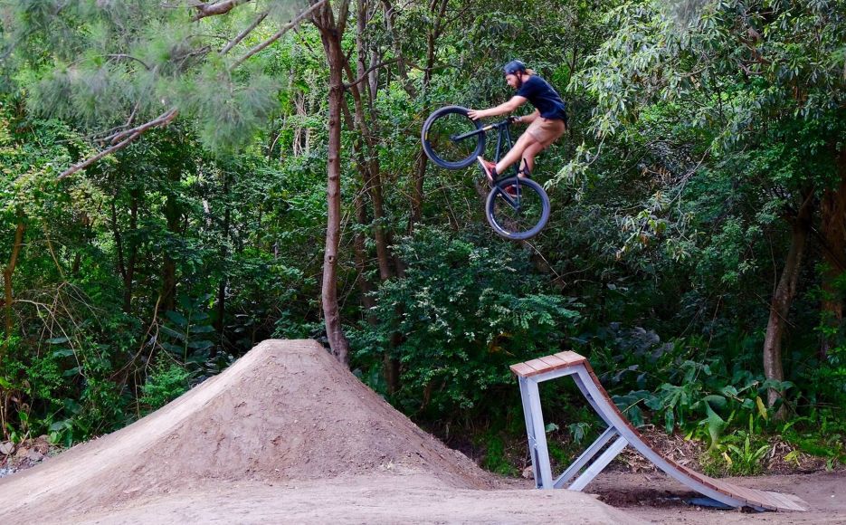 Castle Cove Bike ramp